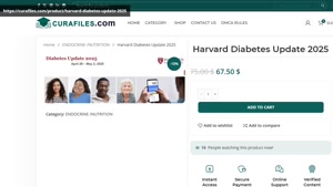 Harvard Diabetes Update 2025