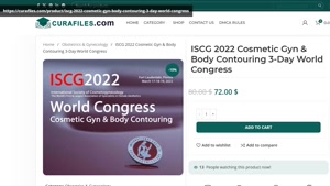 ISCG 2022 Cosmetic Gyn & Body Contouring 3-Day World Congres