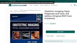 Obstetric Imaging: Fetal Diagnosis and Care, 3rd edition (Or