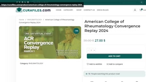 American College of Rheumatology Convergence Replay 2024