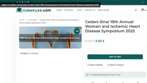 Cedars Sinai 19th Annual Women and Ischemic Heart Disease Sy