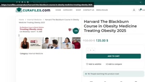 Harvard The Blackburn Course in Obesity Medicine Treating Ob