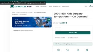 2024 MSK Kids Surgery Symposium — On Demand