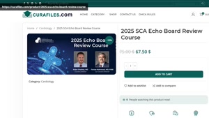 2025 SCA Echo Board Review Course