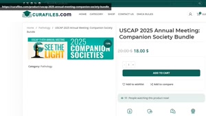 USCAP 2025 Annual Meeting: Companion Society Bundle