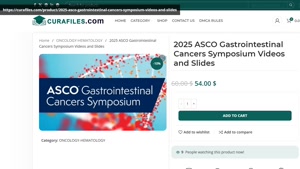 2025 ASCO Gastrointestinal Cancers Symposium Videos and Slid