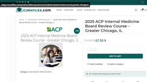 2025 ACP Internal Medicine Board Review Course – Greater Chi