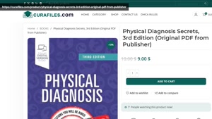Physical Diagnosis Secrets, 3rd Edition (Original PDF from P
