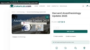 Harvard Anesthesiology Update 2025