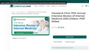 Cleveland Clinic 37th Annual Intensive Review of Internal Me