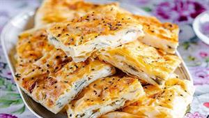 آشپزخونه خودمونی - طرز تهیه بورک صبحانه ترد