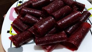 زندگی روستایی - طرز تهیه لواشک شاتوت