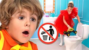 ماجراهای ایوا - ایوا از برادر کوچکش مراقبت می‌کند