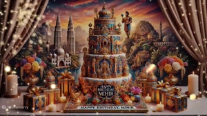 کلیپ همراه با آهنگ تولد 17 شهریور ماهی