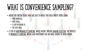 Convenience Sampling