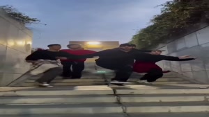رقص گروه هوپ استایل در ایران / آهنگ صادق بوقی