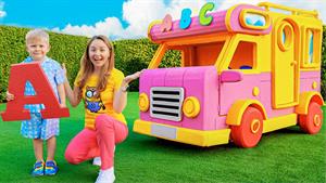 دایانا و روما - ماجراجویی الفبای الیور _ یادگیری الفبا برای 