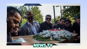 وداع دردناک مادر امید جهان در خاکسپاری تنها پسرش