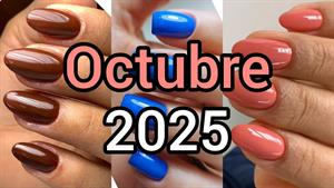 ایده‌های ترند ناخن‌ 2025 پاییزی