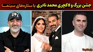 حواشی / صحبت های هنرمندان درباره ازوداج محمد نادری و پرستارش