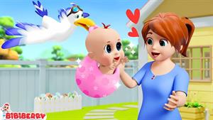 bibiberry - مامان، توی شکمت چیه؟ 👶 یه بچه به دنیا اومده! 