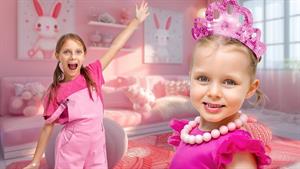 ماجراهای مانیا وانیا _ چالش پرنسس صورتی