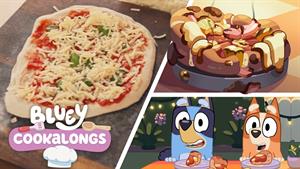 انیمیشن بلویی - آشپزی بلوی - پیتزا! 🍕 💙