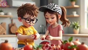 ترانه های کودکانه - آموزش میوه‌ها برای کودکان