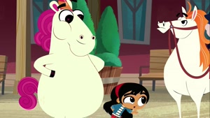 انیمیشن اسب تک شاخ دوبله فارسی قسمت 9