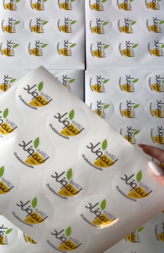 چاپ برچسب دایره‌ای فوری | لیبل گرد ارزان