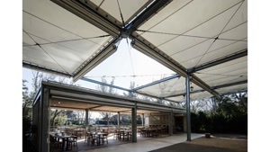 سقف متحرک رستوران