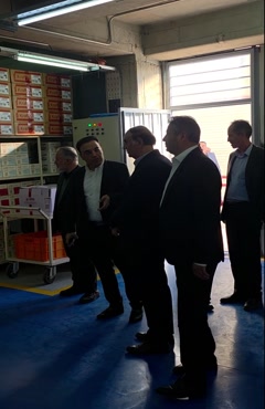 بازدید دکتر عباسزاده ناظر گمرکات استان آذربایجان شرقی از دپو