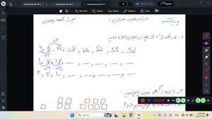 حل نمونه سوال درس الگوها_ریاضی ششم 