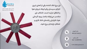 فن برج خنک کننده