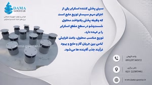 پخش کننده آب اسکرابر