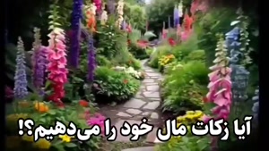 آیا زکات مال خود را می دهیم؟