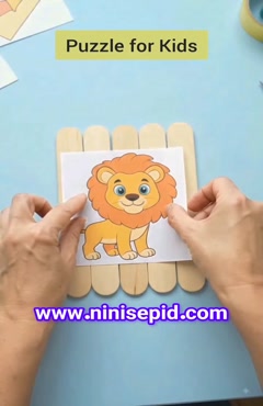 ساخت پازل جالب و زیبا