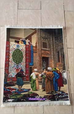 تست شستشوی تابلو فرش ماشینی چاپی