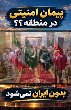 🛑پیمان امنیتی در منطقه؟  ⚠بدون حضور ایران نمی‌شود  *حضور پاکستان، ترکیه و عربستان در تهران