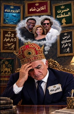 👑آنلاین شاه و  دلم بازار مسگرهاست  📚#پهلوی اولین شاه تحت وب