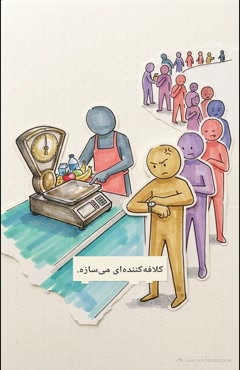فروش ترازوی هایپر مارکت برای کالاهای فله‌ای | فروشگاه اینترنتی تراز محک
