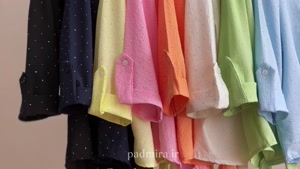 نحوه ست کردن شومیز نگیندار رنگی