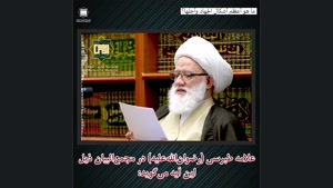 تاکید مرجع عراقی بر مسئولیت حوزه‌های علمیه در جهاد تبیین 