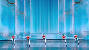 نمایش «هنر رزمی ربات‌ها» و ادغام عمیق حرکات انسان و ربات