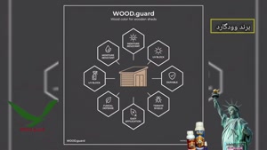 رنگ چوب ترمو وود ضد UV خورشید | برند وودگارد WOOD.guard