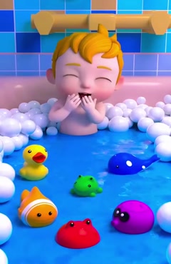 کلیپ شاد کودکانه آمئزش رنگ ها