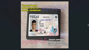 Get your deal USA Texas Driver License 2025 psd template
