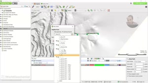 آموزش کامل ترسیم گسل سه بعدی Leapfrog Geo