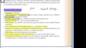 جلسه ۷: contraindications در بوتاکس