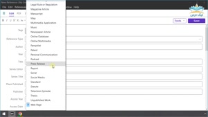 آموزش افزودن دستی منابع در EndNote